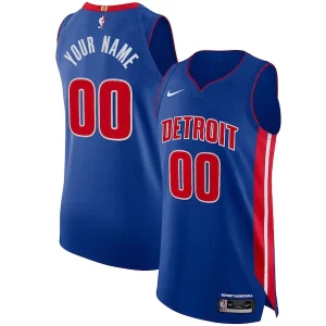 Robusto Gorgeous Carino Detroit Pistons Nike Authentic Custom Jersey Blue Icon Edition