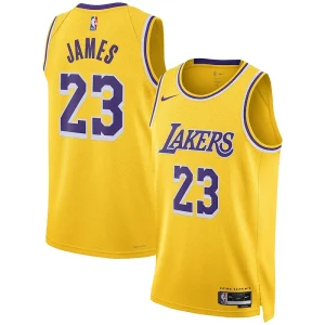 Robusto Lussuoso Ottimo LeBron James Los Angeles Lakers Nike Unisex Swingman Jersey Association Edition Gold
