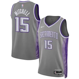 Robusto Magnifico Classico Davion Mitchell Sacramento Kings Nike Unisex 2022/23 Swingman Jersey City Edition Anthracite