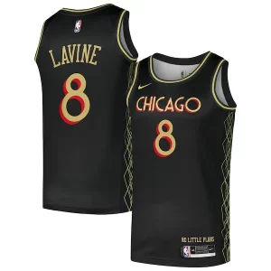 Robusto Moderno Gorgeous Zach LaVine Chicago Bulls Nike Swingman Player Jersey City Edition Black