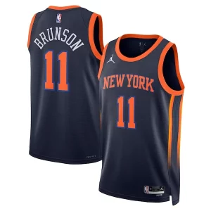 Robusto Ottimo Jalen Brunson New York Knicks Jordan Brand Unisex Swingman Player Jersey Statement Edition Navy