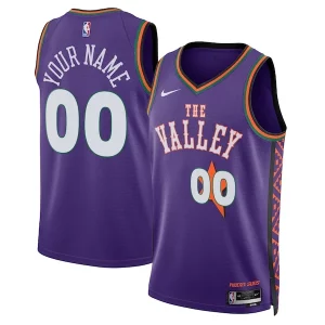 Robusto Phoenix Suns Nike Unisex 2024/25 Custom Swingman Jersey City Edition Purple