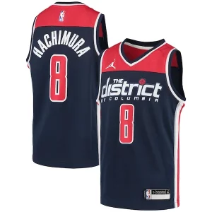 Robusto Splendido Rui Hachimura Washington Wizards Jordan Brand Youth 2020/21 Swingman Player Jersey Statement Edition Navy