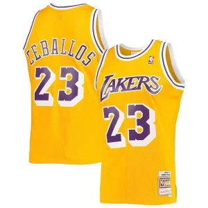 Sofisticato Carino Cedric Ceballos Los Angeles Lakers 1994/95 Hardwood Classics Swingman Jersey Gold