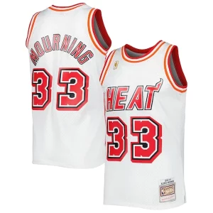 Sofisticato Classico Alonzo Mourning Miami Heat Hardwood Classics Swingman Jersey White