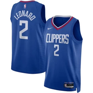 Sofisticato Delizioso Magnifico Kawhi Leonard LA Clippers Nike Unisex Swingman Jersey Icon Edition Royal/White