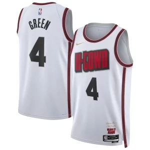 Sofisticato Fantastico Moderno Jalen Green Houston Rockets Nike Unisex 2024/25 Swingman Player Jersey City Edition White