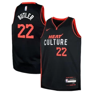 Sofisticato Incantevole Splendido Jimmy Butler Miami Heat Nike Youth Swingman Replica Jersey City Edition Black