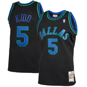 Sofisticato Jason Kidd Dallas Mavericks 1994/95 Hardwood Classics Reload 2.0 Swingman Jersey Black