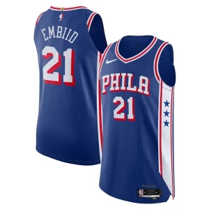 Sofisticato Joel Embiid Philadelphia 76ers Nike Authentic Jersey Association Edition Royal
