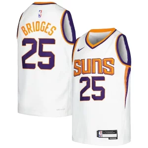 Sofisticato Magnifico Mikal Bridges Phoenix Suns Nike Youth Swingman JerseyAssociation Edition White/Purple