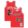 Sofisticato Ottimo Michael Jordan Chicago Bulls Toddler Hardwood Classics 1984/85 Authentic Swingman Jersey Red