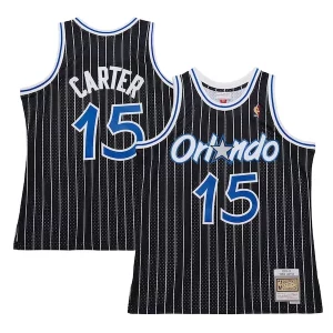 Sofisticato Pratico Vince Carter Orlando Magic 2009/10 Hardwood Classics Swingman Jersey Black