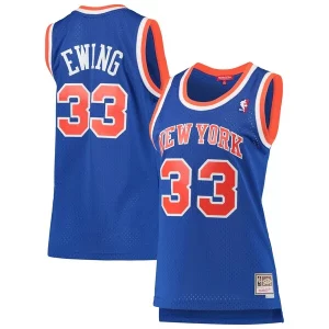 Sofisticato Raffinato Patrick Ewing New York Knicks Women's 1991/92 Hardwood Classics Swingman Jersey Blue