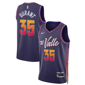Sofisticato Trendy Ottimo Kevin Durant Phoenix Suns Nike Unisex 2023/24 Swingman Jersey Purple City Edition