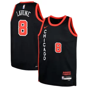 Sofisticato Versatile Zach LaVine Chicago Bulls Nike Youth Swingman Replica Jersey City Edition Black