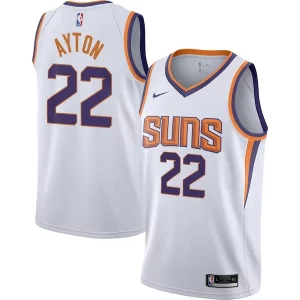 Splendido Accattivante Fantastico Deandre Ayton Phoenix Suns Nike Youth Swingman Jersey Association Edition White/Purple