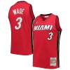 Splendido Comodo Dwyane Wade Miami Heat Big & Tall Hardwood Classics 2005/06 Swingman Jersey Red