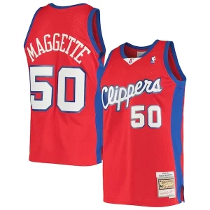 Splendido Corey Maggette LA Clippers 2001/02 Hardwood Classics Swingman Jersey Red
