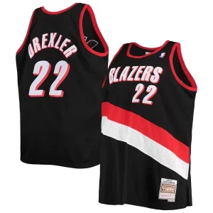 Splendido Delizioso Clyde Drexler Portland Trail Blazers 1991/92 Big & Tall Hardwood Classics Swingman Jersey Black