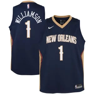 Splendido Gorgeous Zion Williamson New Orleans Pelicans Nike Youth Swingman Jersey Icon Edition Navy/White