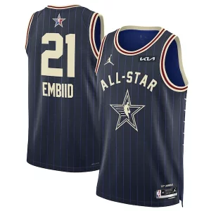Splendido Joel Embiid Jordan Brand Unisex 2024 NBA All Star Game Swingman Jersey Navy