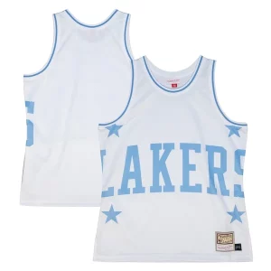 Splendido Los Angeles Lakers Hardwood Classics Blown Out Fashion Jersey White