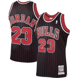 Splendido Michael Jordan Chicago Bulls 1995/96 Hardwood Classics Authentic Jersey Black/Scarlet/White