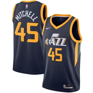 Splendido Pratico Sofisticato Donovan Mitchell Utah Jazz Nike 2020/21 Swingman Jersey Navy Icon Edition