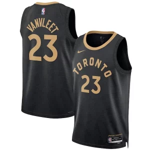 Splendido Raffinato Fred VanVleet Toronto Raptors Nike Unisex 2022/23 Swingman Jersey City Edition Black