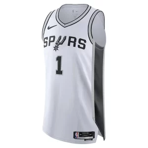 Splendido Resistente Moderno Victor Wembanyama San Antonio Spurs Nike Authentic Jersey Association Edition White