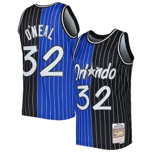 Stupendo Bellissimo Shaquille O'Neal Orlando Magic Hardwood Classics 1994/95 Split Swingman Jersey Blue/Black