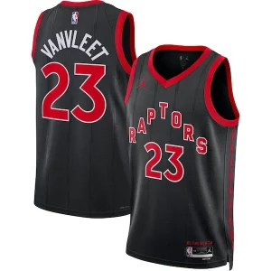 Stupendo Comodo Fred VanVleet Toronto Raptors Jordan Brand Unisex Swingman Jersey Statement Edition Black