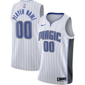 Stupendo Lussuoso Bellissimo Orlando Magic Nike 2020/21 Swingman Custom Jersey Association Edition White