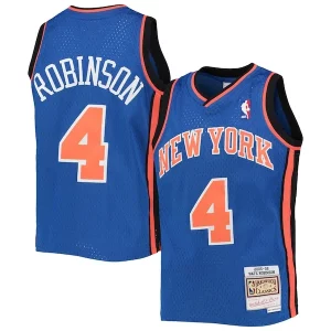 Stupendo Meraviglioso Nate Robinson New York Knicks Youth 2005/06 Hardwood Classics Swingman Jersey Blue