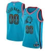 Stupendo Phoenix Suns Nike Unisex 2022/23 Swingman Custom Jersey City Edition Turquoise