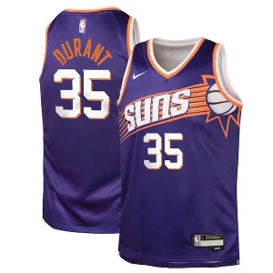 Stupendo Resistente Kevin Durant Phoenix Suns Nike Youth Swingman Jersey Purple Icon