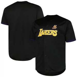 Trendy Comodo Los Angeles Lakers Profile Big & Tall Pop Jersey Black