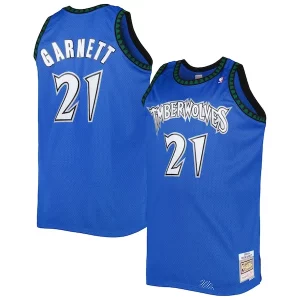 Trendy Cool Ottimo Kevin Garnett Minnesota Timberwolves Big & Tall Hardwood Classics 2003/04 Swingman Jersey Blue