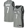 Trendy Eccezionale Robusto Kevin Durant Brooklyn Nets Nike Swingman Player Jersey Statement Edition Gray/Blue