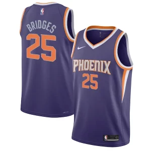 Trendy Fantastico Mikal Bridges Phoenix Suns Nike Youth Swingman Jersey Icon Edition Purple/White