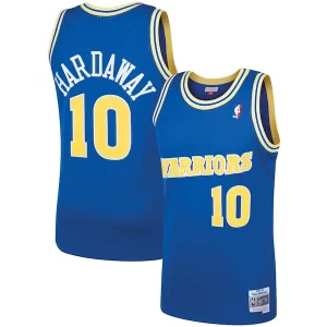 Trendy Lussuoso Tim Hardaway Golden State Warriors 1990/91 Hardwood Classics Swingman Jersey Royal