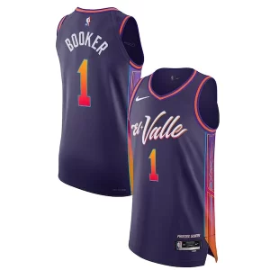 Trendy Prestigioso Delizioso Nike Devin Booker Phoenix Suns Authentic Jersey City Edition Purple