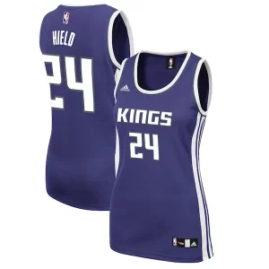 Trendy Raffinato Buddy Hield Sacramento Kings adidas Women's Road Replica Jersey Purple