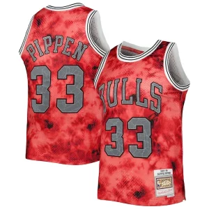 Trendy Scottie Pippen Chicago Bulls 1997/98 Galaxy Swingman Jersey Red