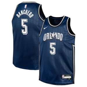 Trendy Splendido Paolo Banchero Orlando Magic Nike Youth Swingman Replica Jersey City Edition Navy