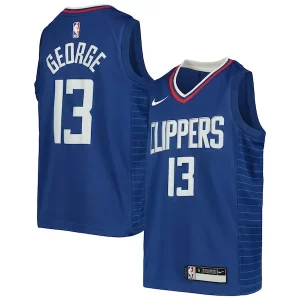 Trendy Splendido Stupendo Paul George LA Clippers Nike Youth Swingman Jersey Icon Edition Royal