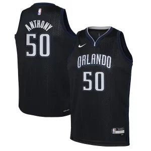 Versatile Carino Fascinante Cole Anthony Orlando Magic Nike Youth 2022/23 Swingman Jersey City Edition Black