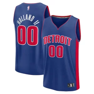 Versatile Comodo Eccezionale Ron Holland II Detroit Pistons Youth Fast Break Replica Player Jersey Icon Edition Blue