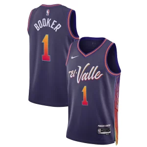 Versatile Cool Classico Devin Booker Phoenix Suns Nike Unisex 2023/24 Swingman Jersey Purple City Edition